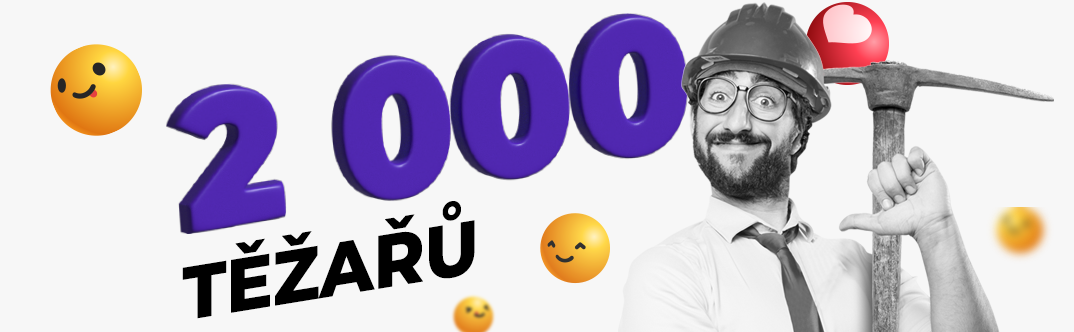 Po 3 měsících od oficiálního startu už nás tu je přes 2 000 těžařů. Rosteme jako z vody!